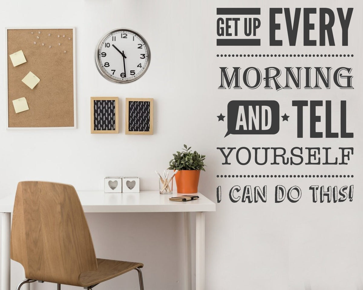 I Can Do This Wall Decal - Motivational Office Decor