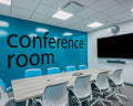 Conference Room Vinyl Wall Decal: Modern Office Decor