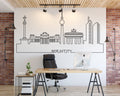 Berlin Skyline Wall Decal: Cityscape Home Decor