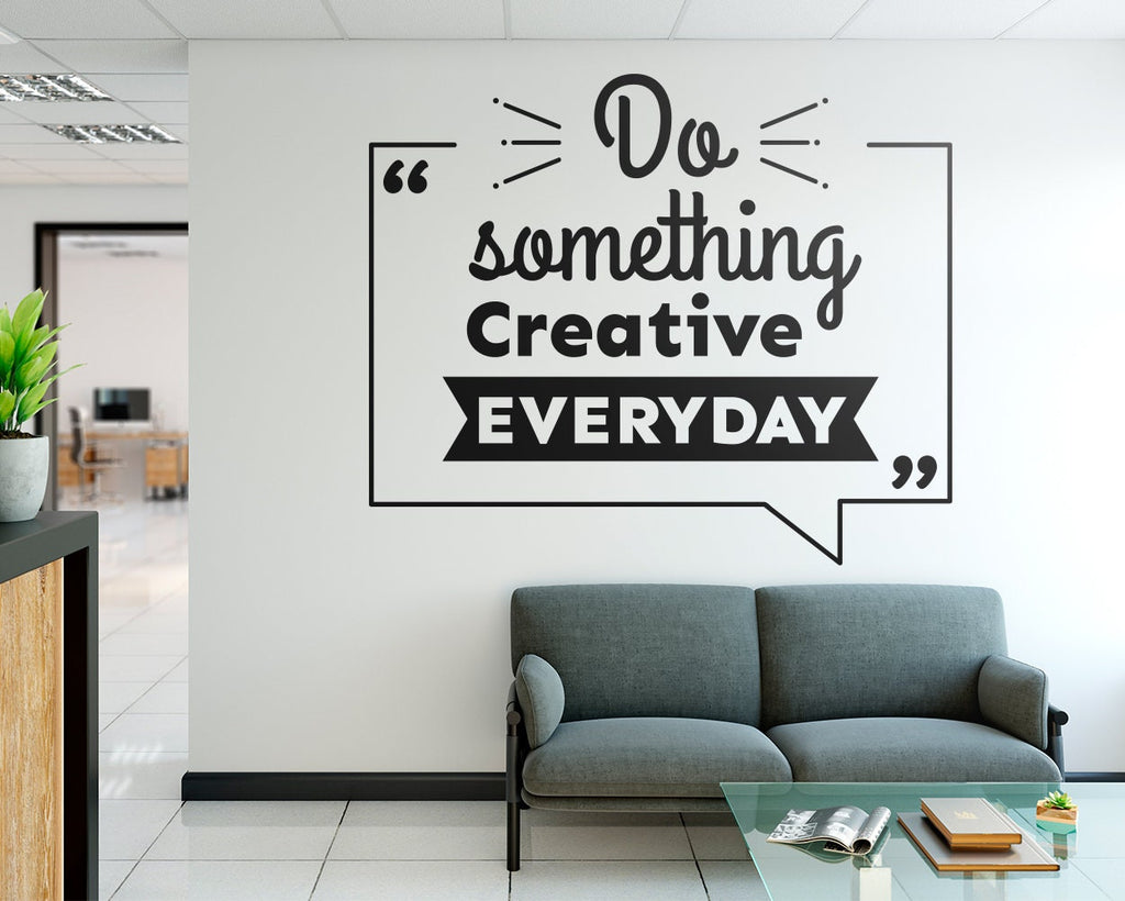 Motivational Office Wall Decal: 'Create' Inspiring Art