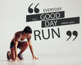 Gym Wall Decal: Motivational Exercise Stickers, Home Decor