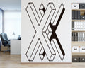 Optical Illusion Wall Decal: Geometric Art Sticker