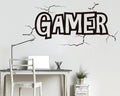 Gamer Wall Decal, Gamer Room Decor, Battlestation Vinyl Sticker