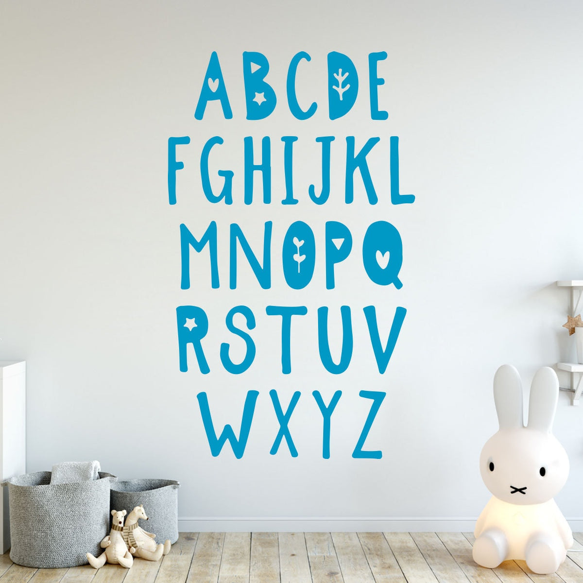 Nursery Alphabet Wall Decal: Playful ABC Decor