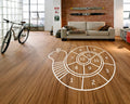 Snail Hopscotch Floor Decal: Playroom Decor