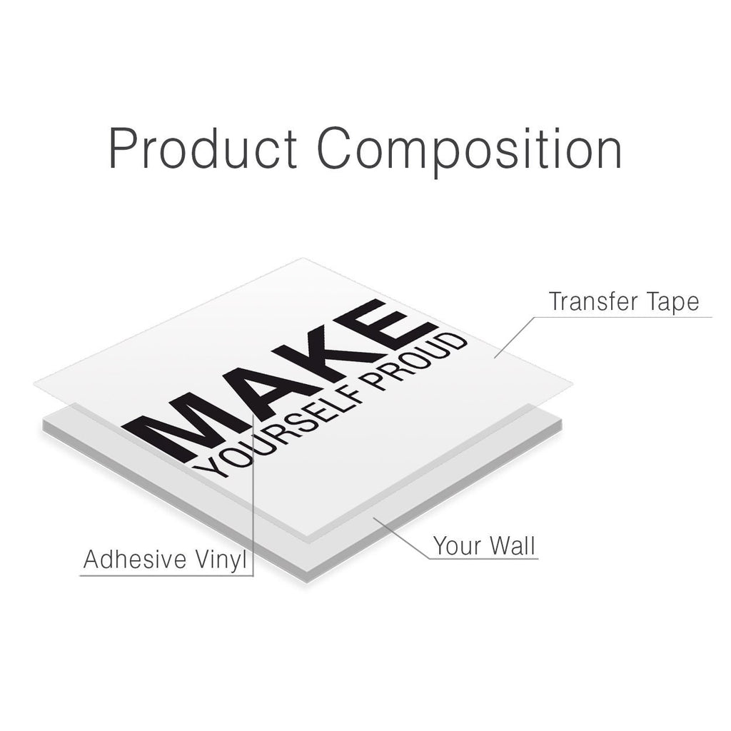 Motivational Office Wall Decal: Inspiring Quote Decor