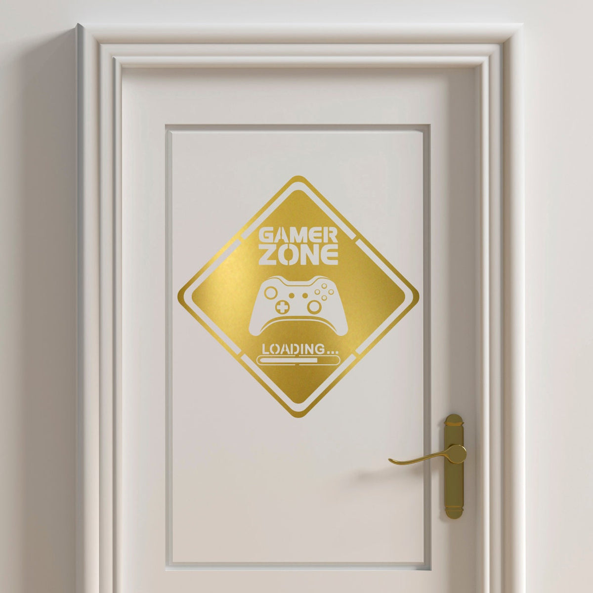 Gamer Zone Wall Decal, Kids Bedroom Gamer Decor, Controller Vinyl Sticker