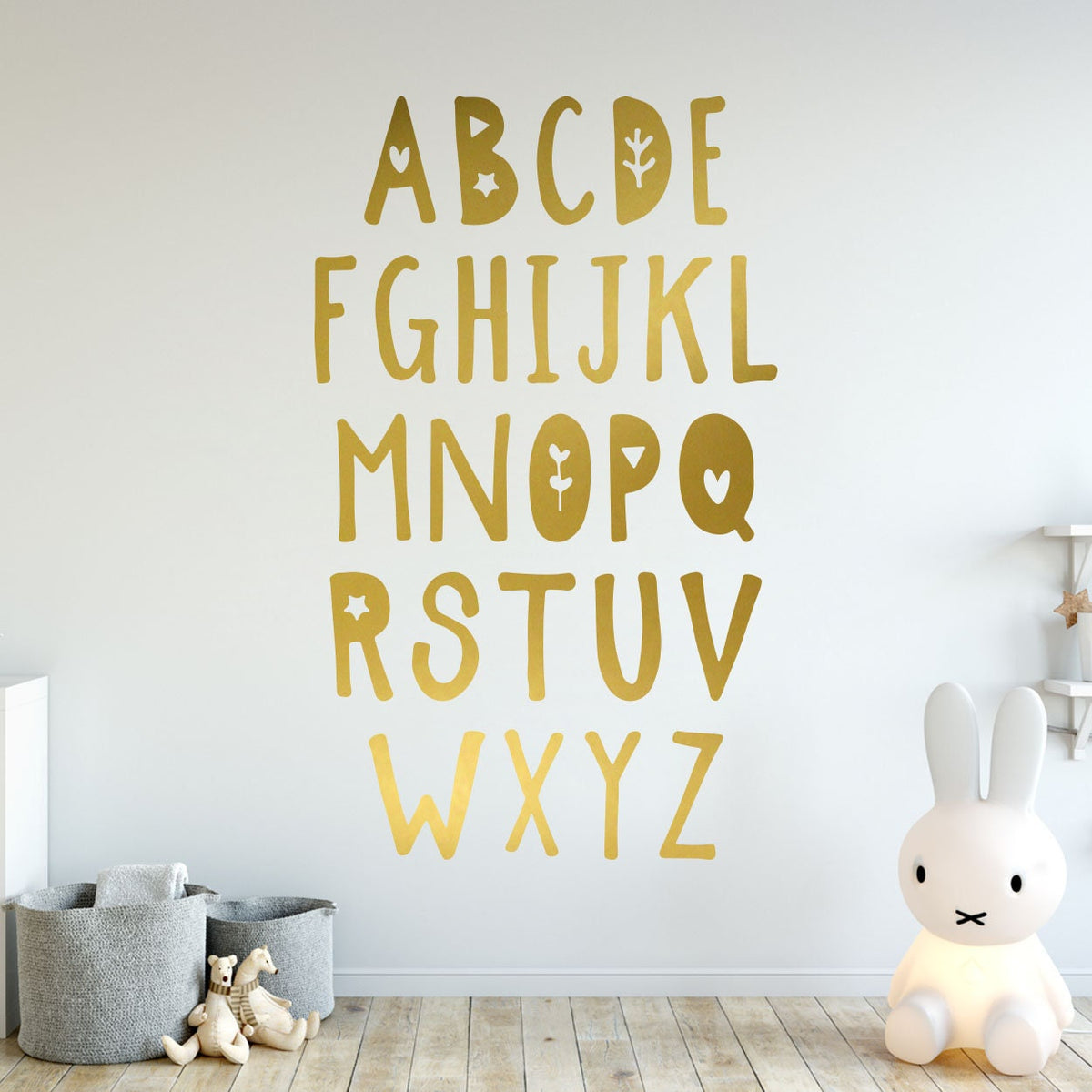 Nursery Alphabet Wall Decal: Playful ABC Decor