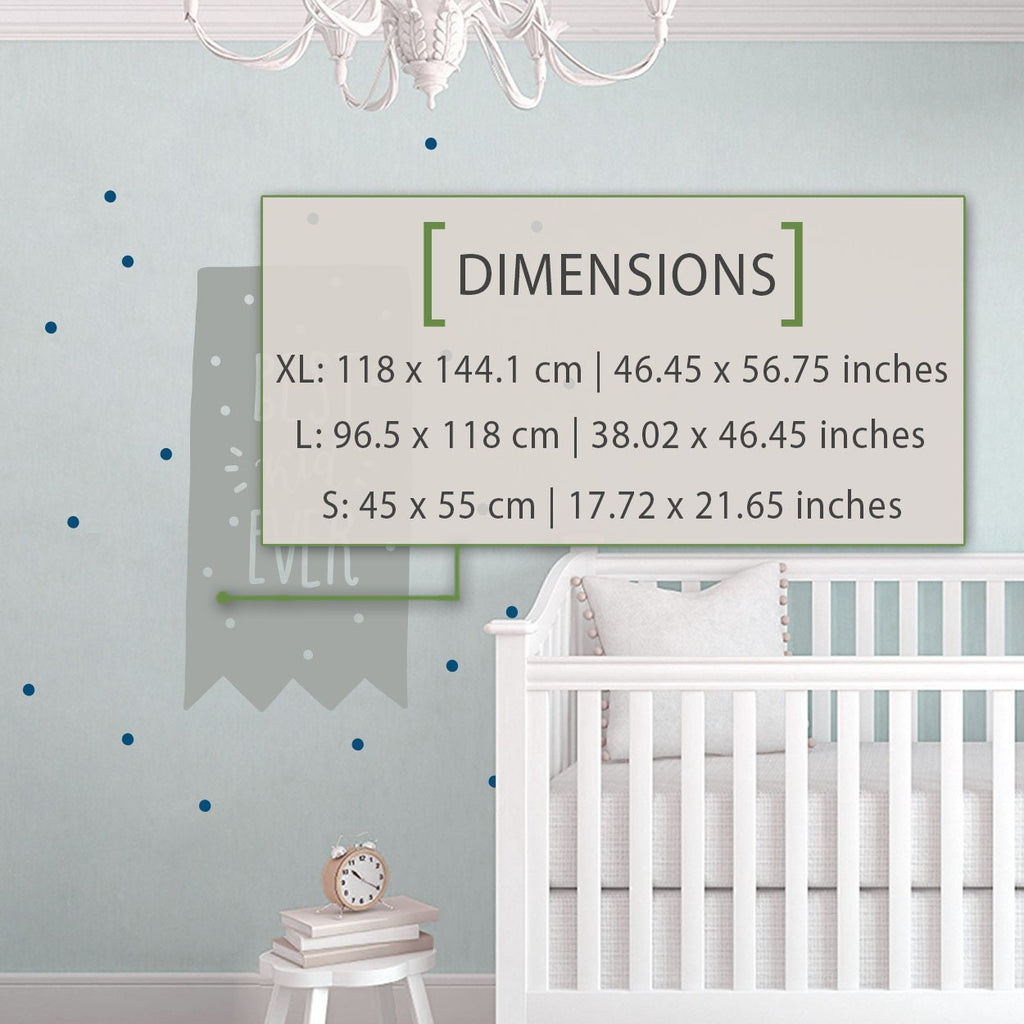 Nursery Wall Decals, Kids Room Decor, Baby Shower Gift