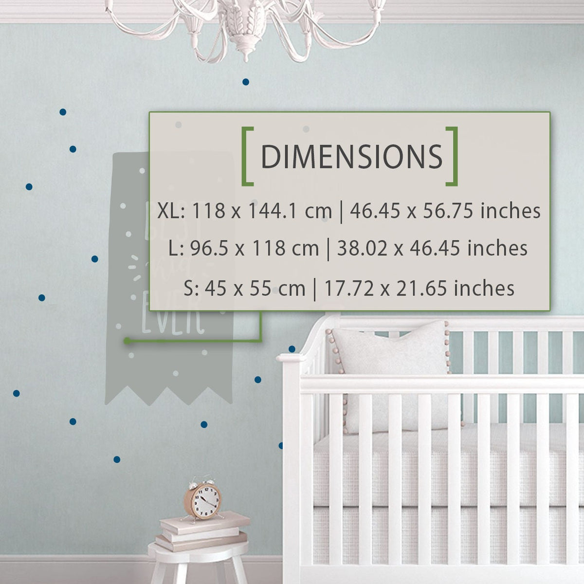 Nursery Wall Decals, Kids Room Decor, Baby Shower Gift