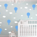 Hot Air Balloon Nursery Wall Decals: Baby Room Decor