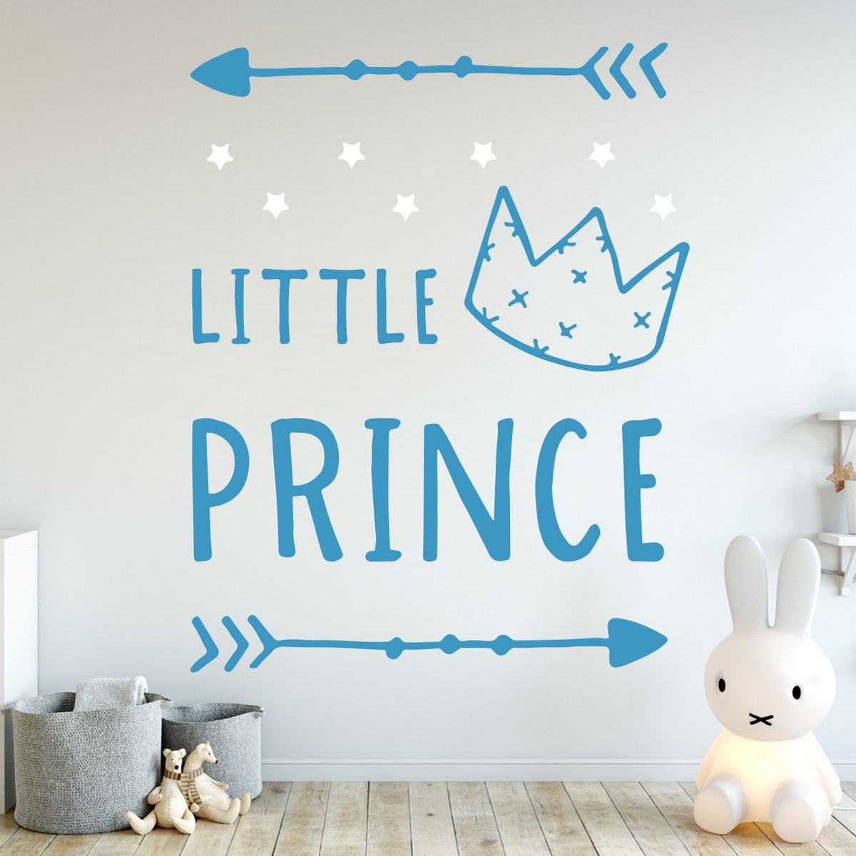 Little Prince Nursery Wall Decal: Baby Boy Room Decor