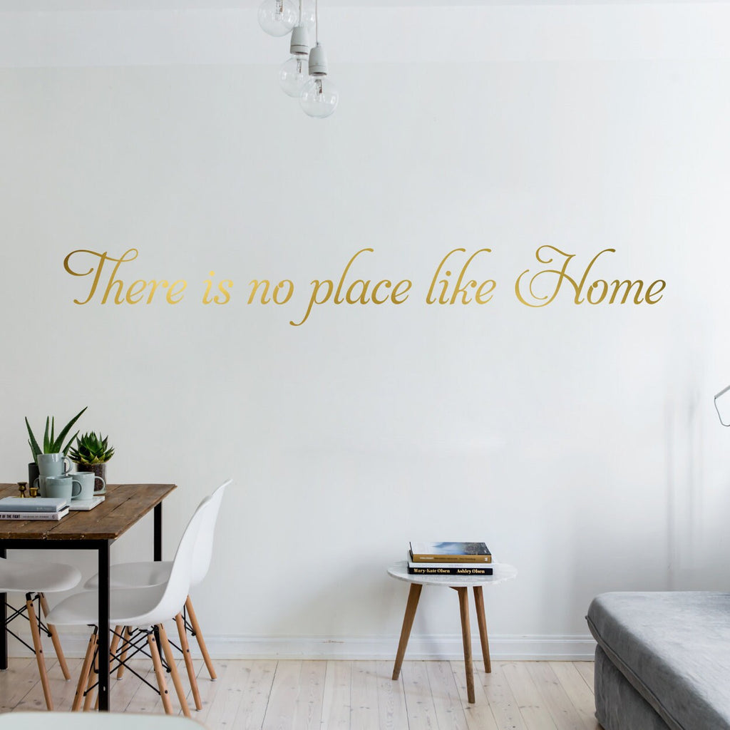 There Is No Place Like Home Vinyl Wall Decal, Home Decor