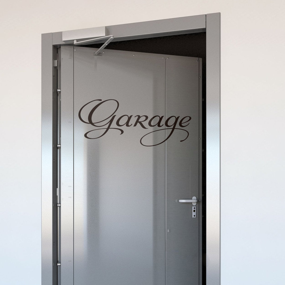 Garage Door Vinyl Decal: Home Decor Sticker