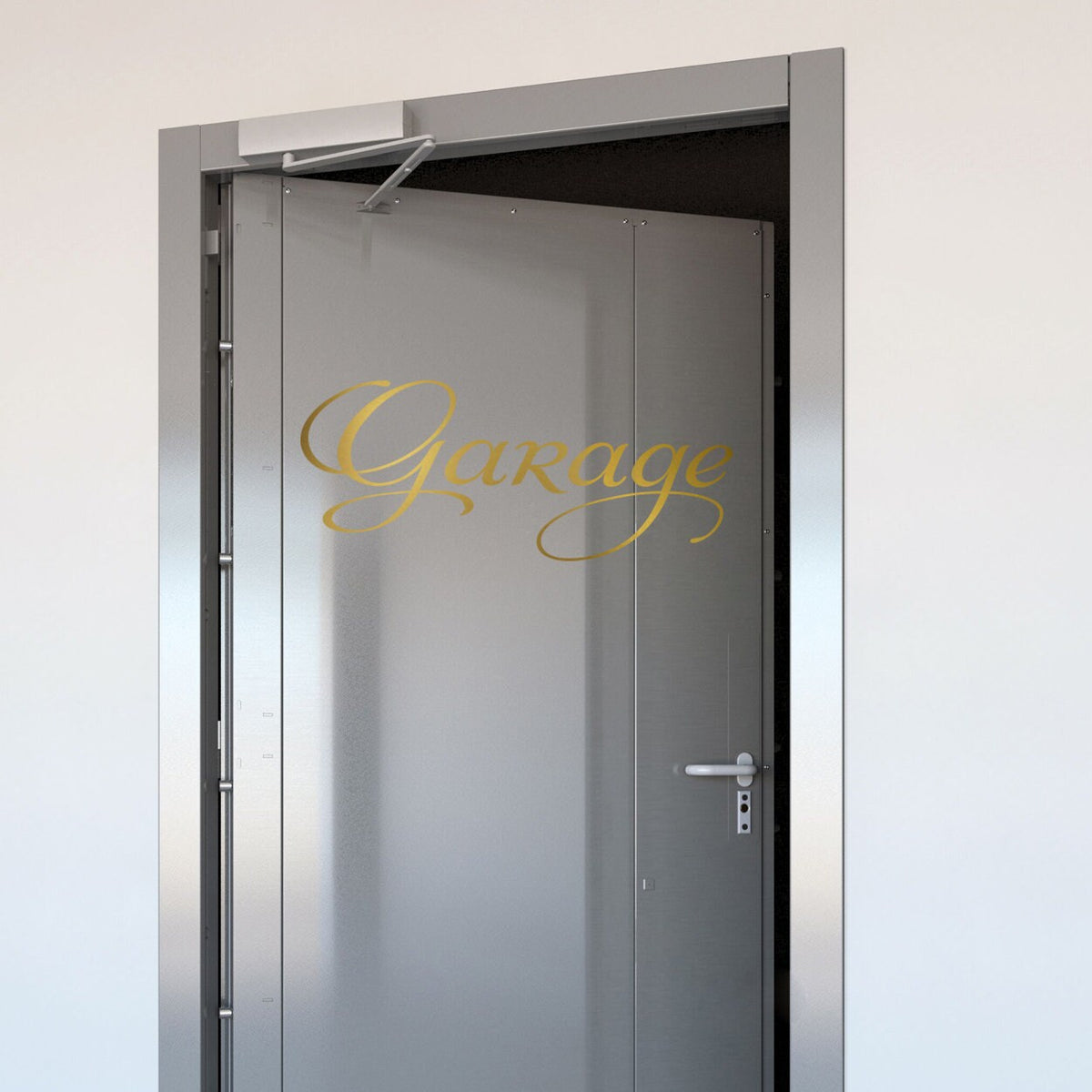 Garage Door Vinyl Decal: Home Decor Sticker