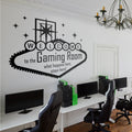 Welcome to the Gaming Room Wall Decal, Gamer Room Decor, Vinyl Wall Sticker