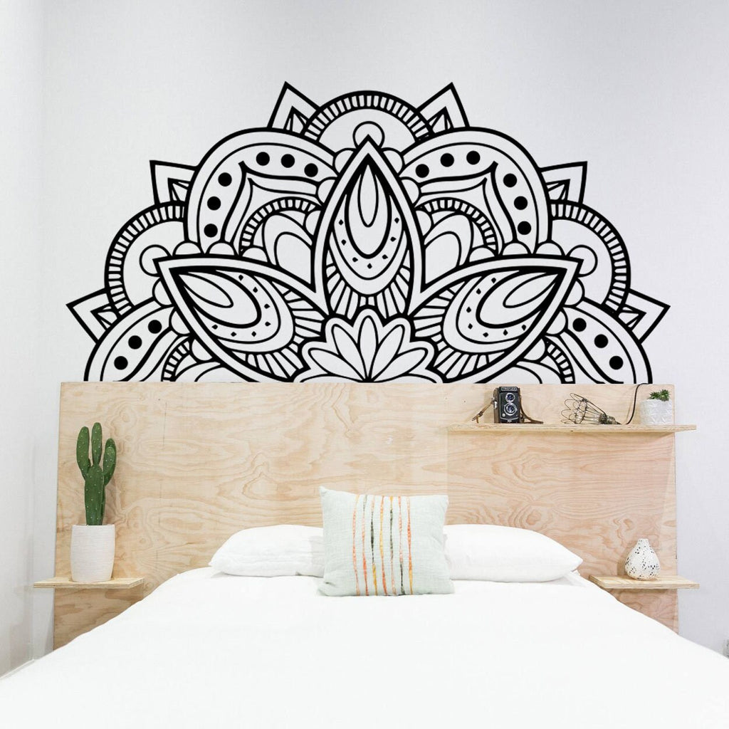 Mandala Wall Decal: Sacred Geometry Wall Art Sticker