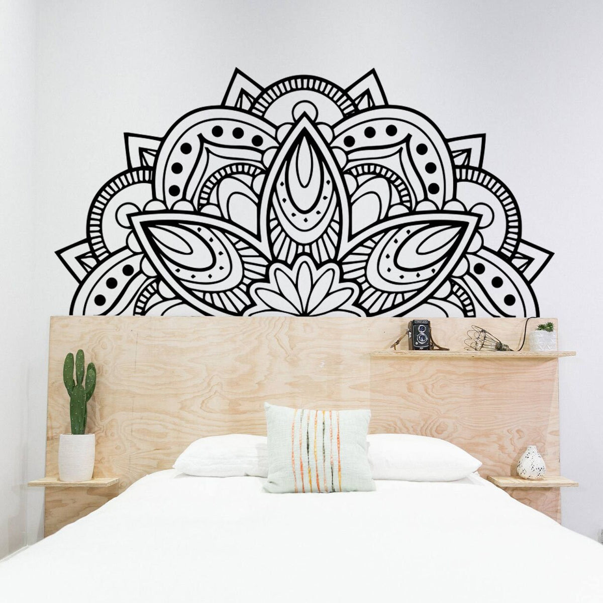 Mandala Wall Decal: Sacred Geometry Wall Art Sticker
