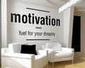 Motivation Wall Decal: Office or Gym Decor