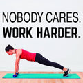 Motivational Gym Wall Decal: Fitness Exercise Decor