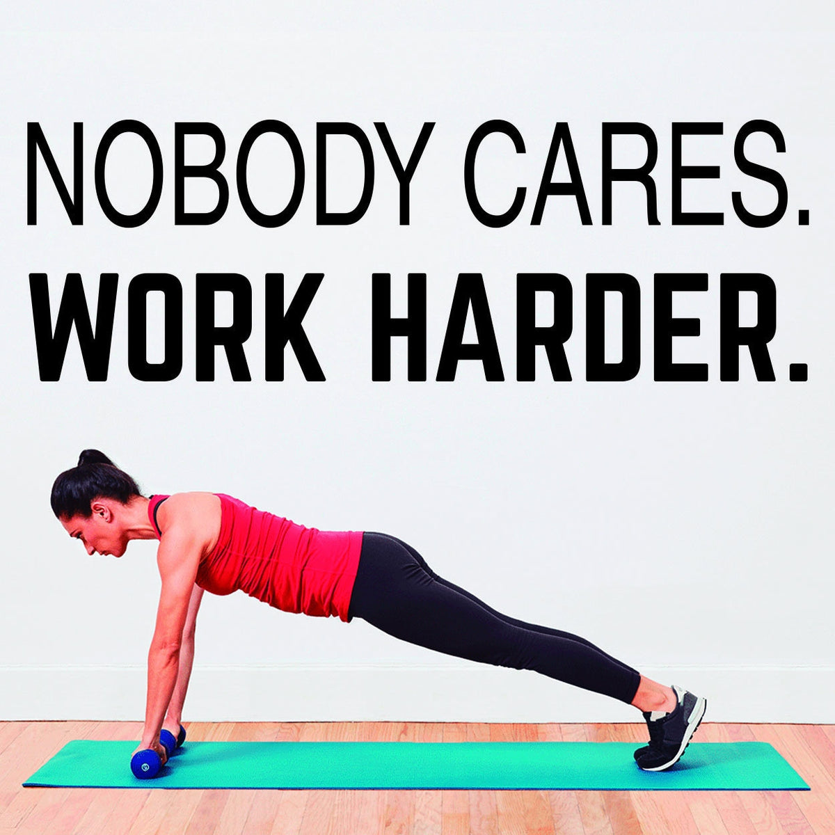 Motivational Gym Wall Decal: Fitness Exercise Decor
