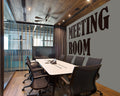 Meeting Room Wall Decal: Modern Office Decor
