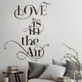 Love Is In The Air Wall Decal: Home Decor Art