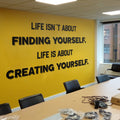 Create Yourself Vinyl Wall Decal: Inspiring Home Office Decor