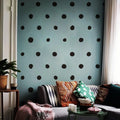 Polka Dot Wall Decals: Minimalist Boho Nursery Decor