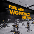 Ride With Women Who Inspire Wall Decal - Home Gym Decor