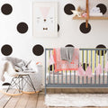 Large Polka Dot Wall Decals: Modern Nursery Decor
