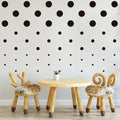 Confetti Polka Dot Wall Decals: Boho Nursery Decor