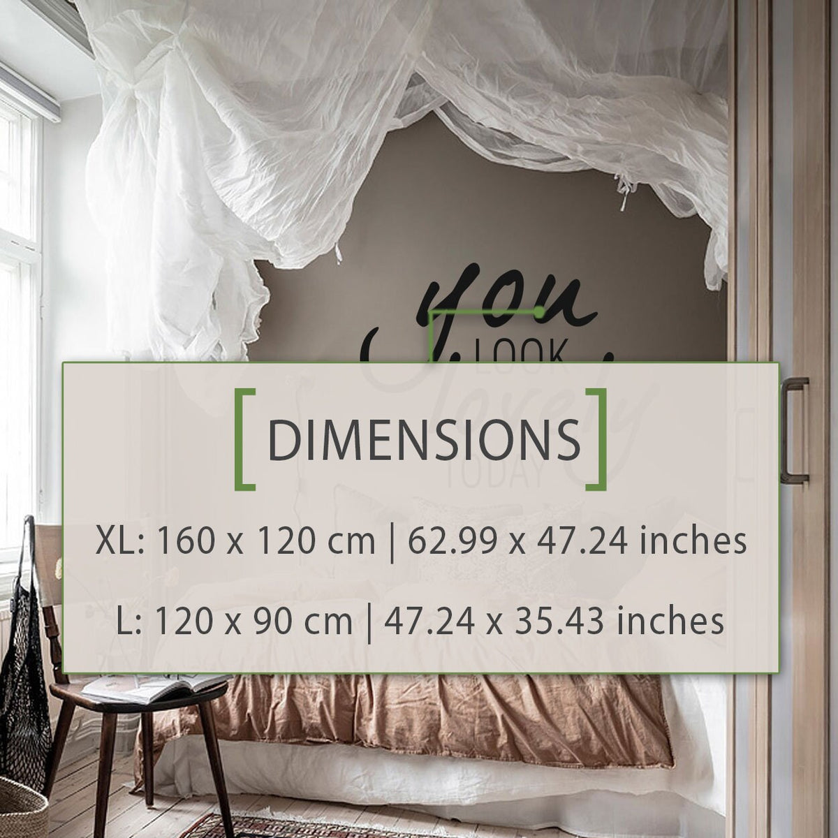 Wall Decal, Bedroom Decor, Love Quote