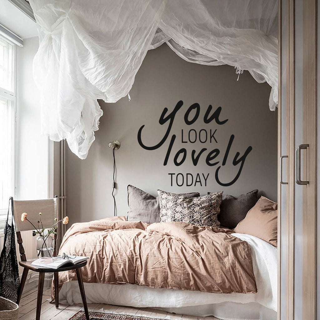 Wall Decal, Bedroom Decor, Love Quote