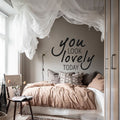 Wall Decal, Bedroom Decor, Love Quote