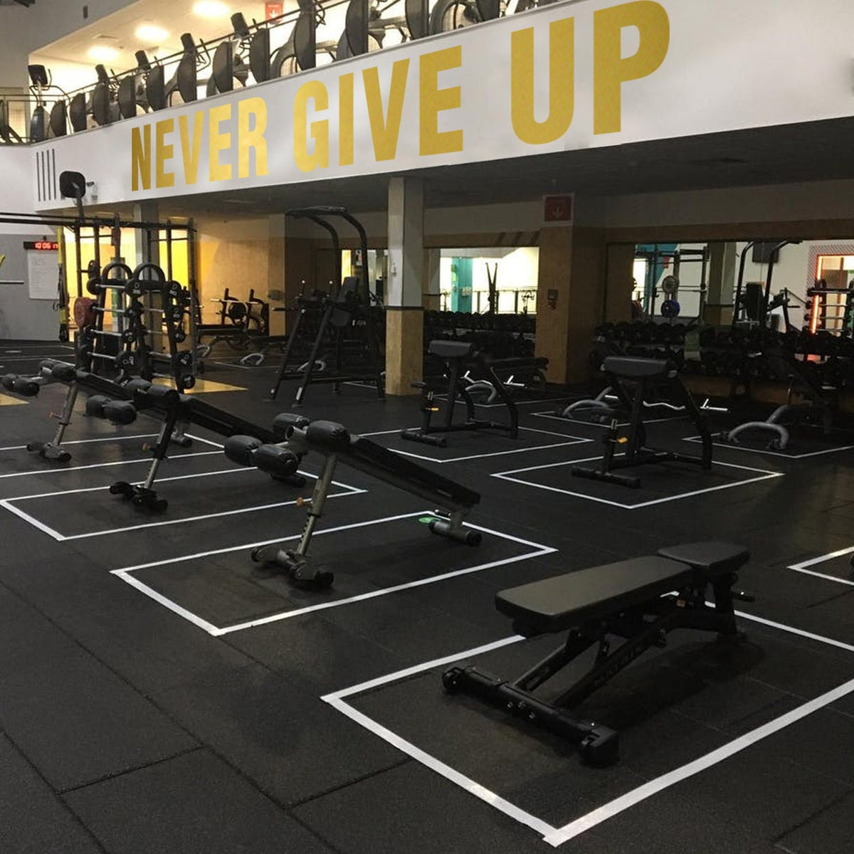 Never Give Up, Motivational Wall Decal, Fitness, Gym Decals, Exercise Stickers, Home Gym, Gym Wall Art, Wall Decals, Wall Decor, Classroom