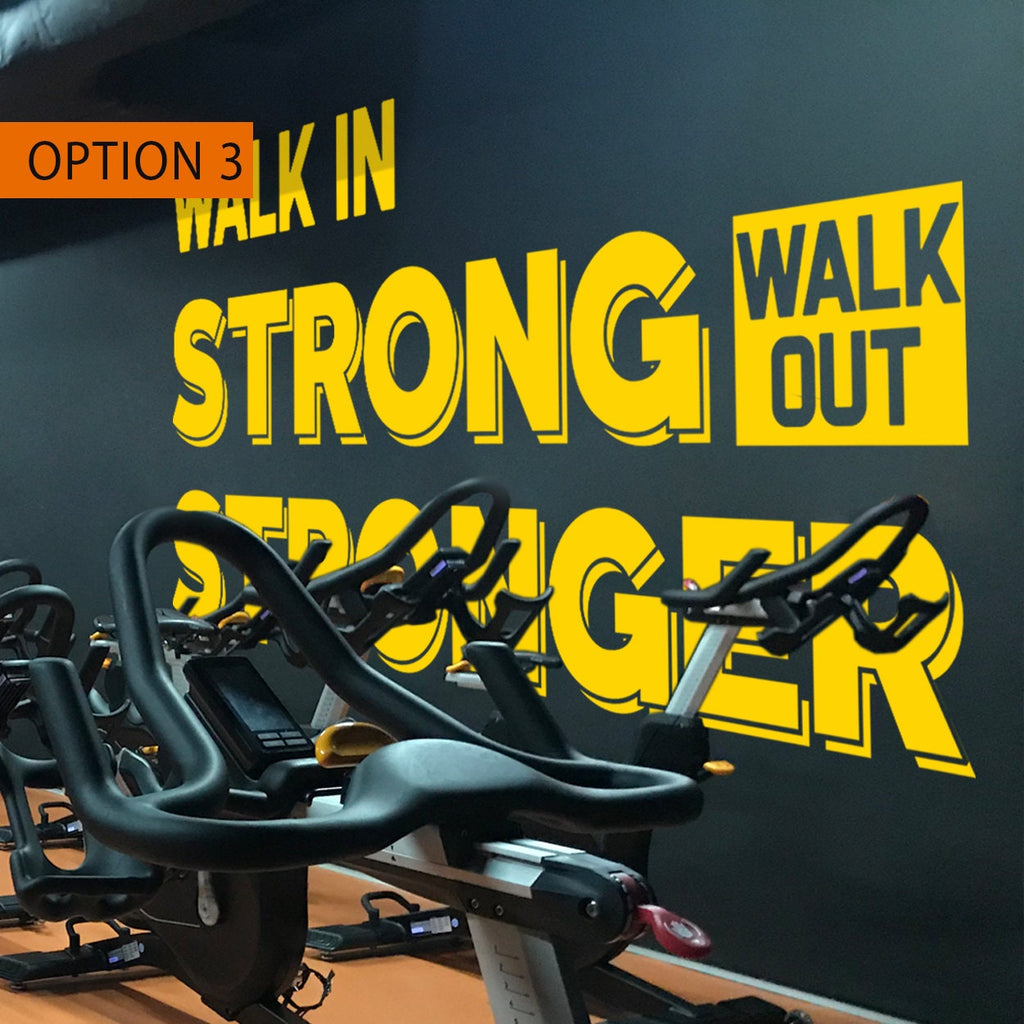 Gym Wall Stickers