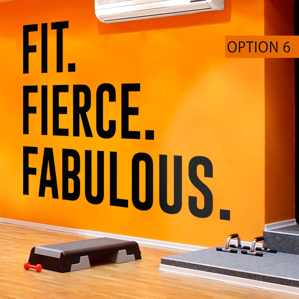 Gym Wall Decals