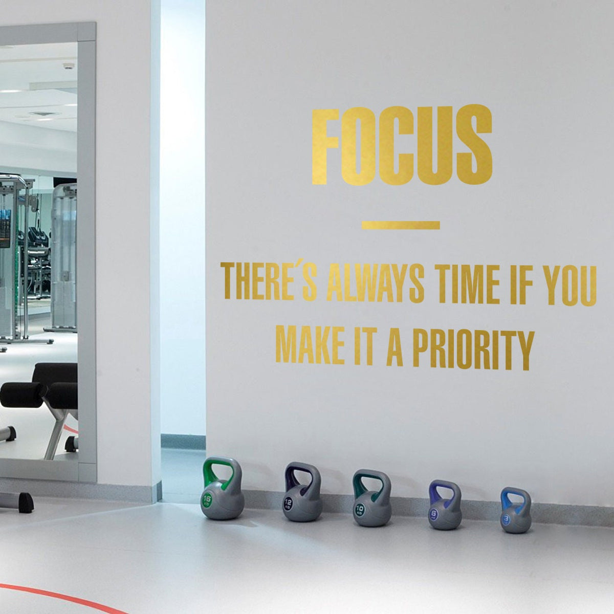 Focus Quote Wall Decal for Wall Decor