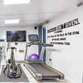 Success Isnt Given Gym Wall Decor Quote