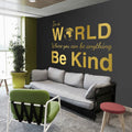 Be Kind Wall Decal: Inspirational Quote, Home or Office Decor