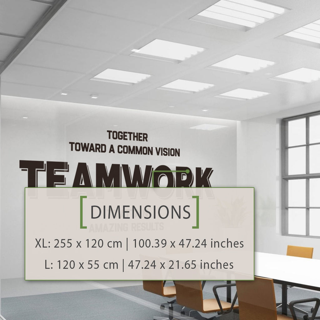 Teamwork Office Wall Decal