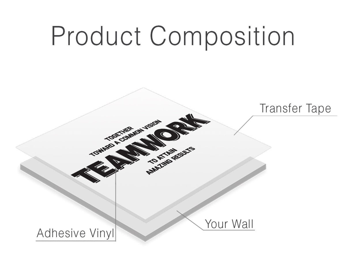 Teamwork Office Wall Decal