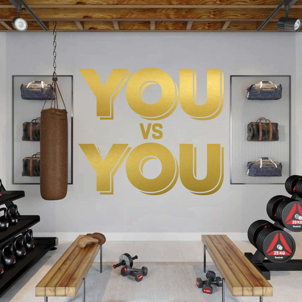 You Vs You Gym Wall Art Decor