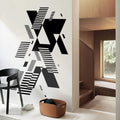 Geometric Wall Decals: Mid-Century Modern Abstract Art