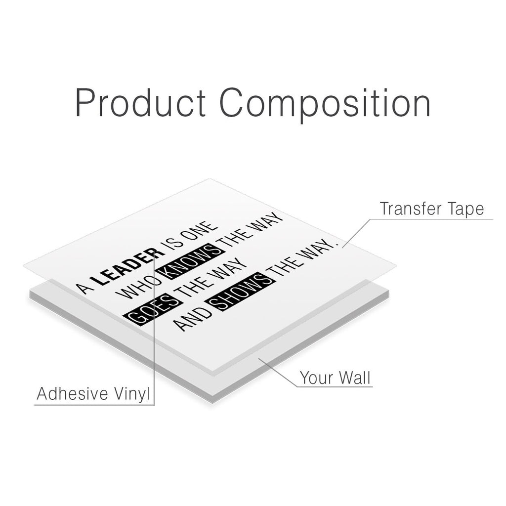 Leader Office Wall Art Wall Sticker Quote