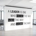 Leader Office Wall Art Wall Sticker Quote