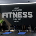 Fitness Quote for Gym Wall Decor