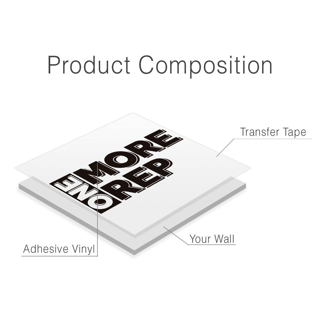 One More Rep Gym Wall Art Wall Decal