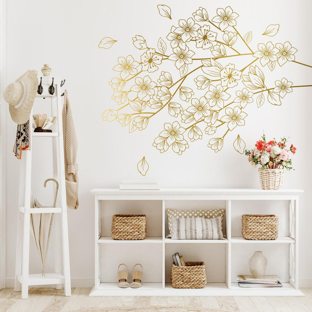 Cherry Blossom Branch Wall Decal